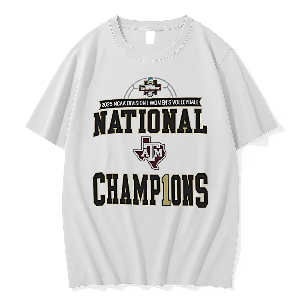 Texas Am Aggies 2025 Ncaa Womens Volleyball National Champions Locker Room Shirts