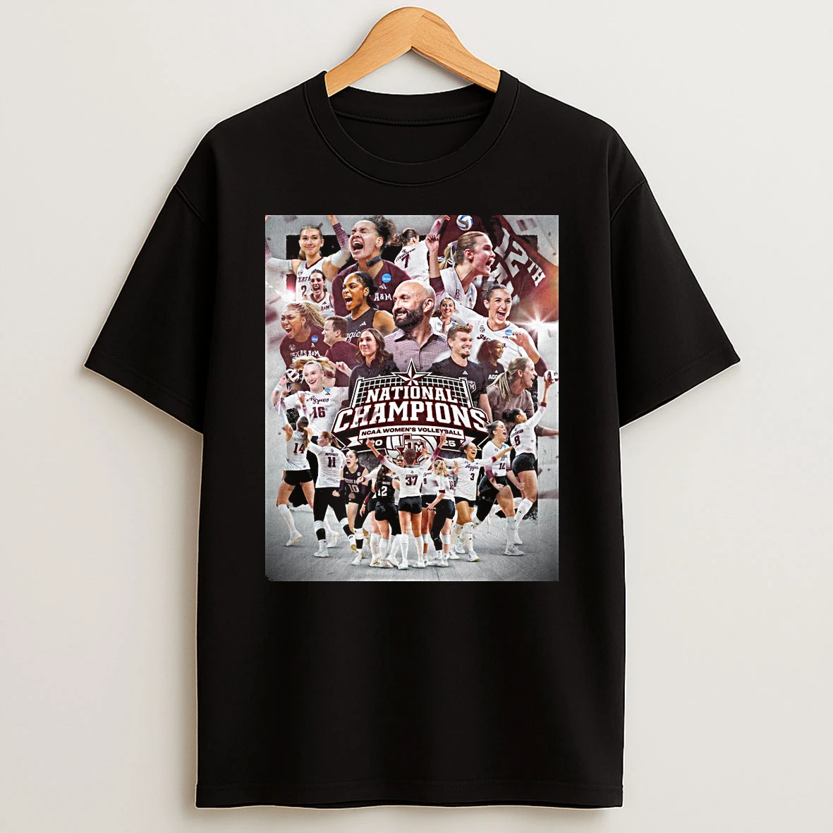 Texas Am Aggies 2025 National Champions Ncaa Womens Volleyball Shirts