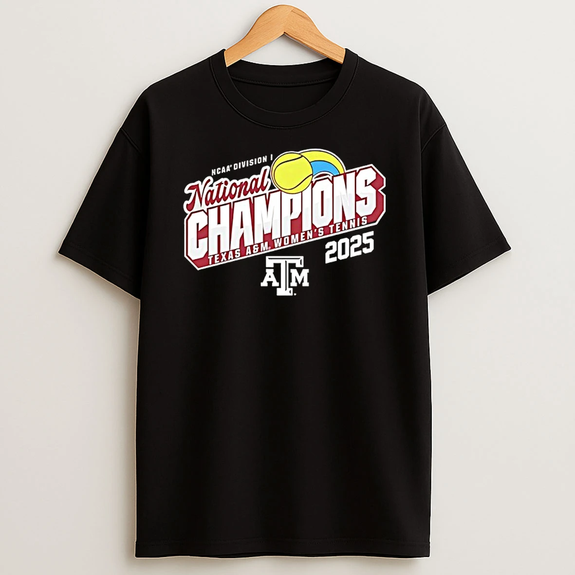 Texas Am Aggies 2025 Womens Tennis National Champions Shirts