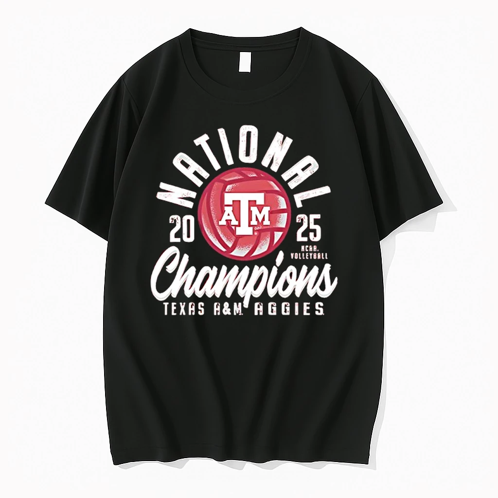 Texas Am Aggies 2025 Womens Volleyball National Champions Vintage Shirts