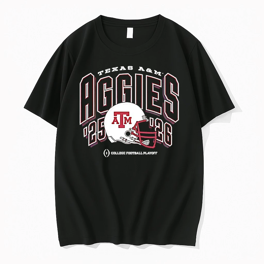 Texas Am Aggies Football 2025 2026 Cfp Bound Helmet Shirts