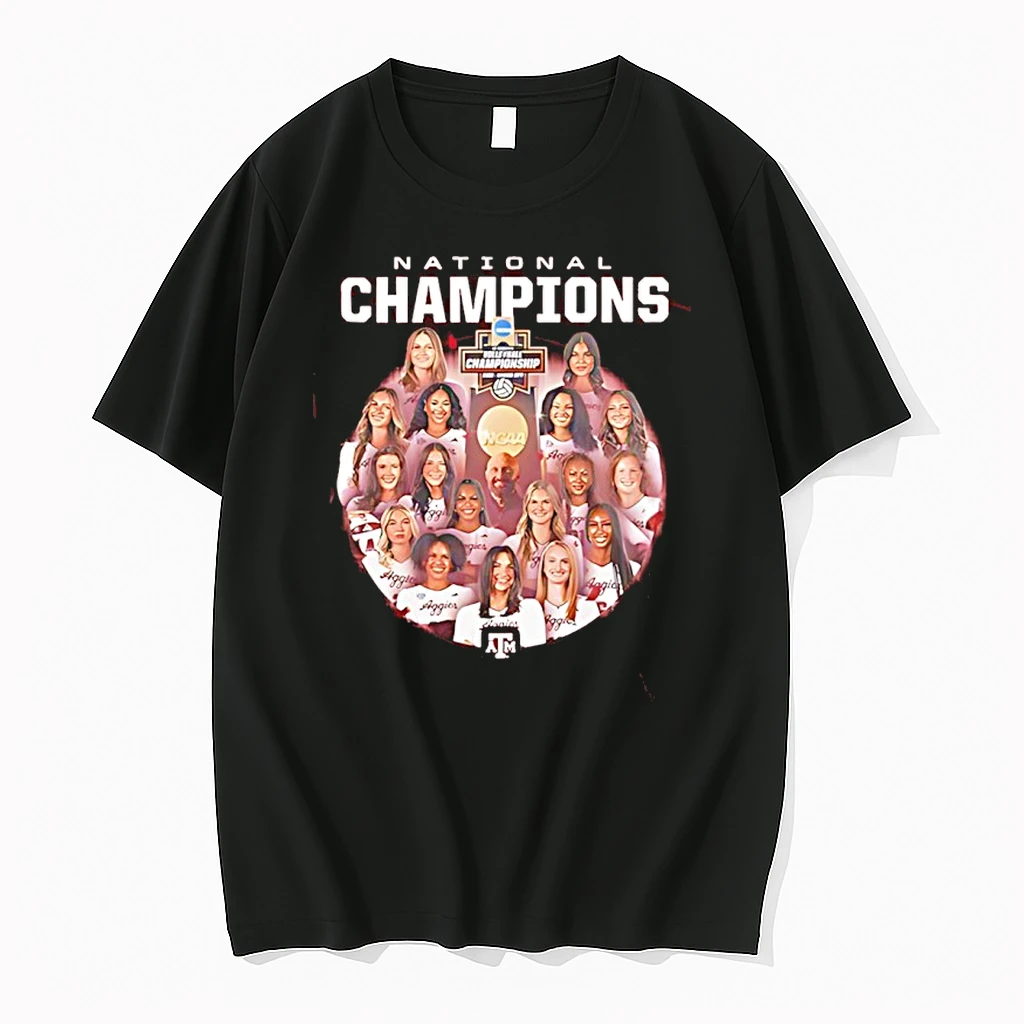 Texas Am Aggies Volleyball 2025 National Champions All Team Shirts