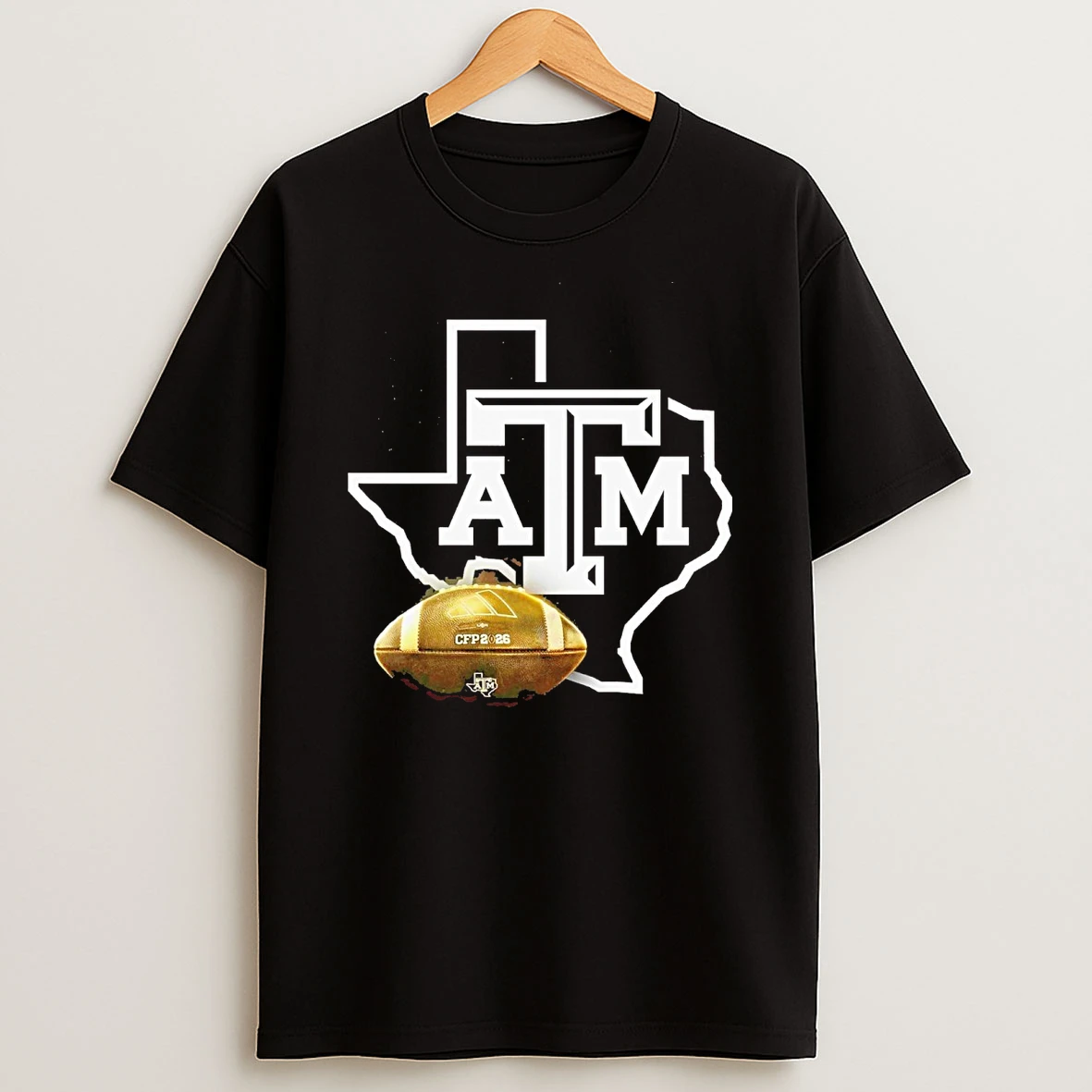 Texas Am Aggies Football College Football Playoff 2026 Logo Shirts