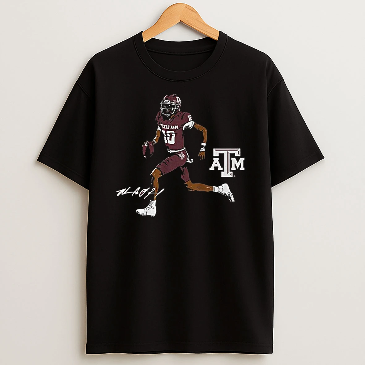 Texas Am Football Marcel Reed Superstar Pose Shirts