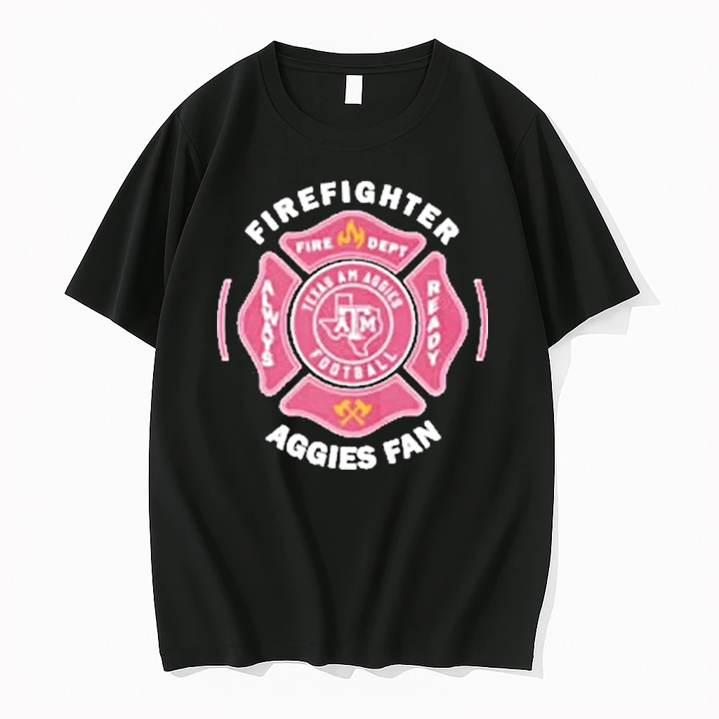 Texas Am Aggies Fire Dept Always Ready Firefighter Aggies Fan Shirts