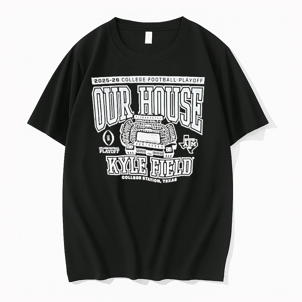 Texas Am Aggies Kyle Field Stadium 2025 2026 College Football Playoff Shirts