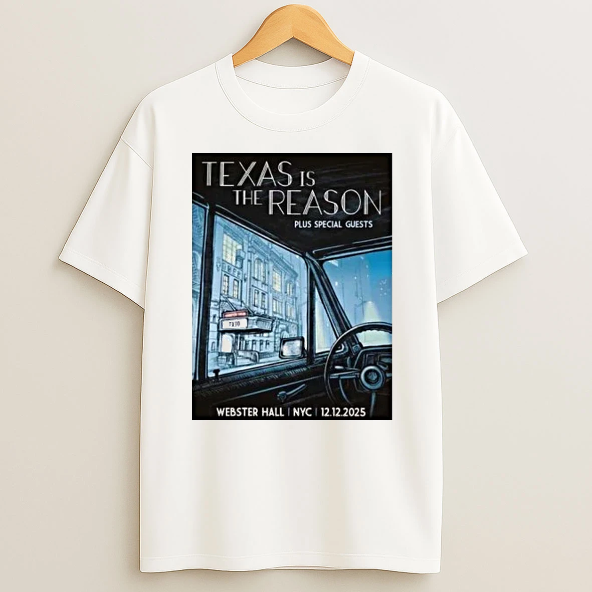 Texas Is The Reason Plus Special Guests New York City 2025 Shirts
