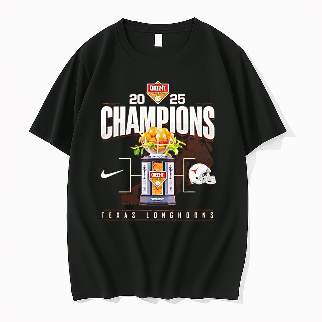 Texas Longhorns 2025 Citrus Bowl Champions Logo Shirts
