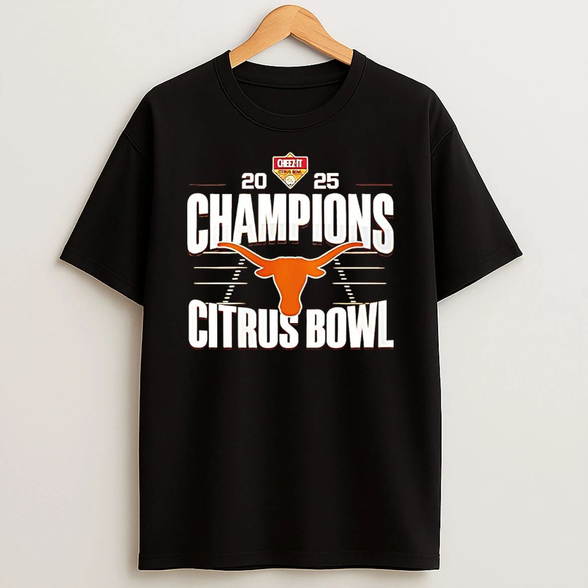 Texas Longhorns Citrus Bowl Champions 2025 Logo Shirts