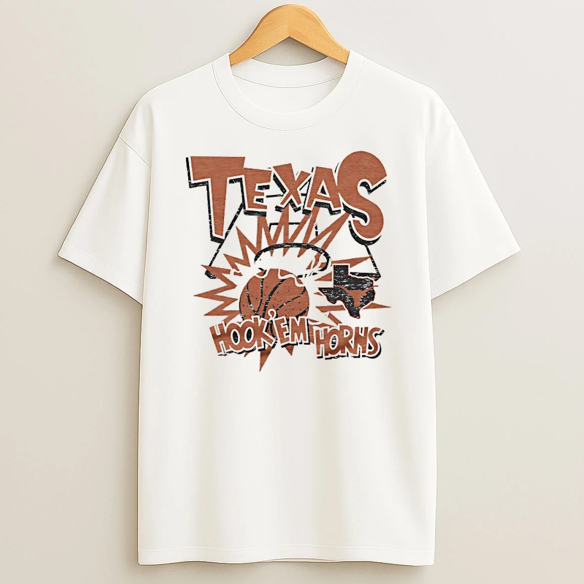 Texas Longhorns Hook Em Horns Shirts