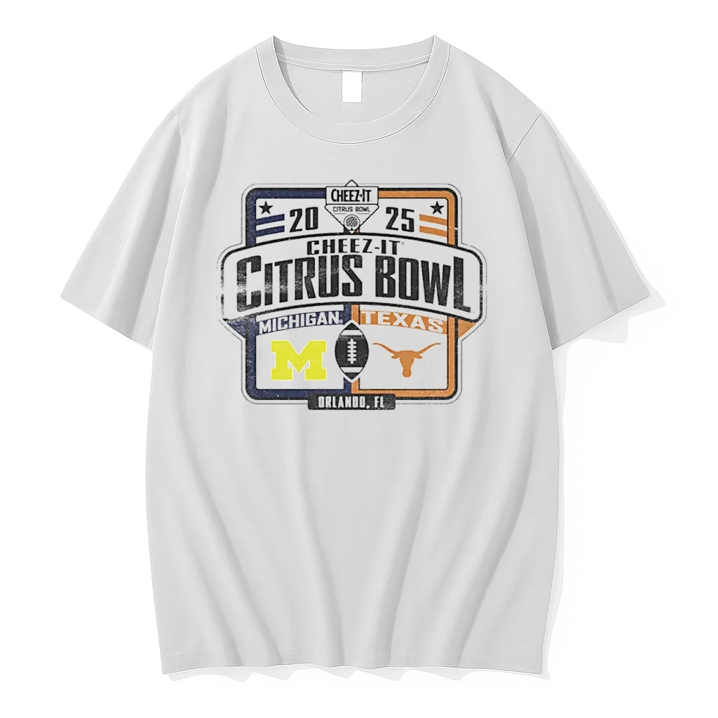 Texas Longhorns Vs Michigan 2025 Citrus Bowl Game Dueling Shirts