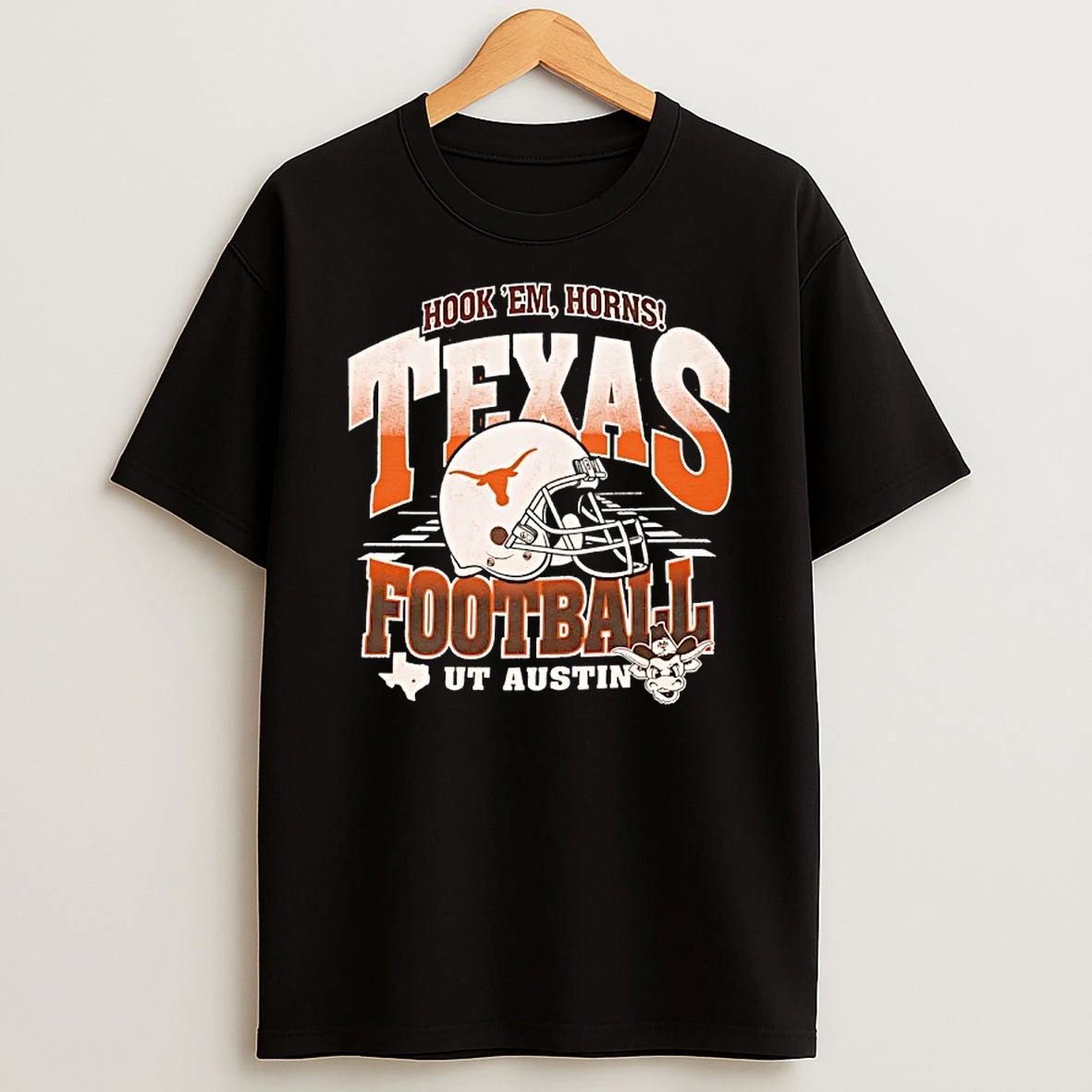 Texas Longhorns Football Hook Em Horns Ut Austin Shirts