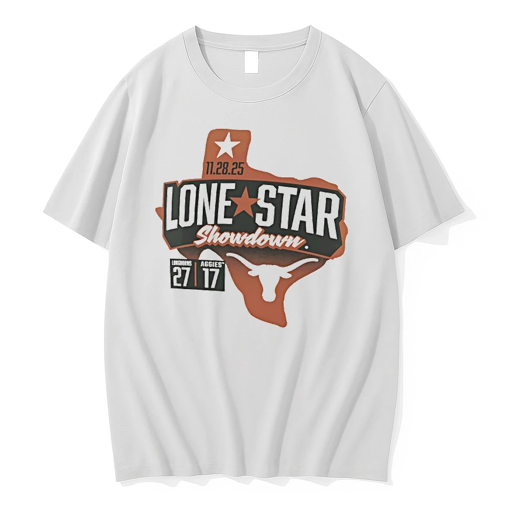 Texas Longhorns Vs Texas Am Aggies Lone Star Showdown 2025 Shirts