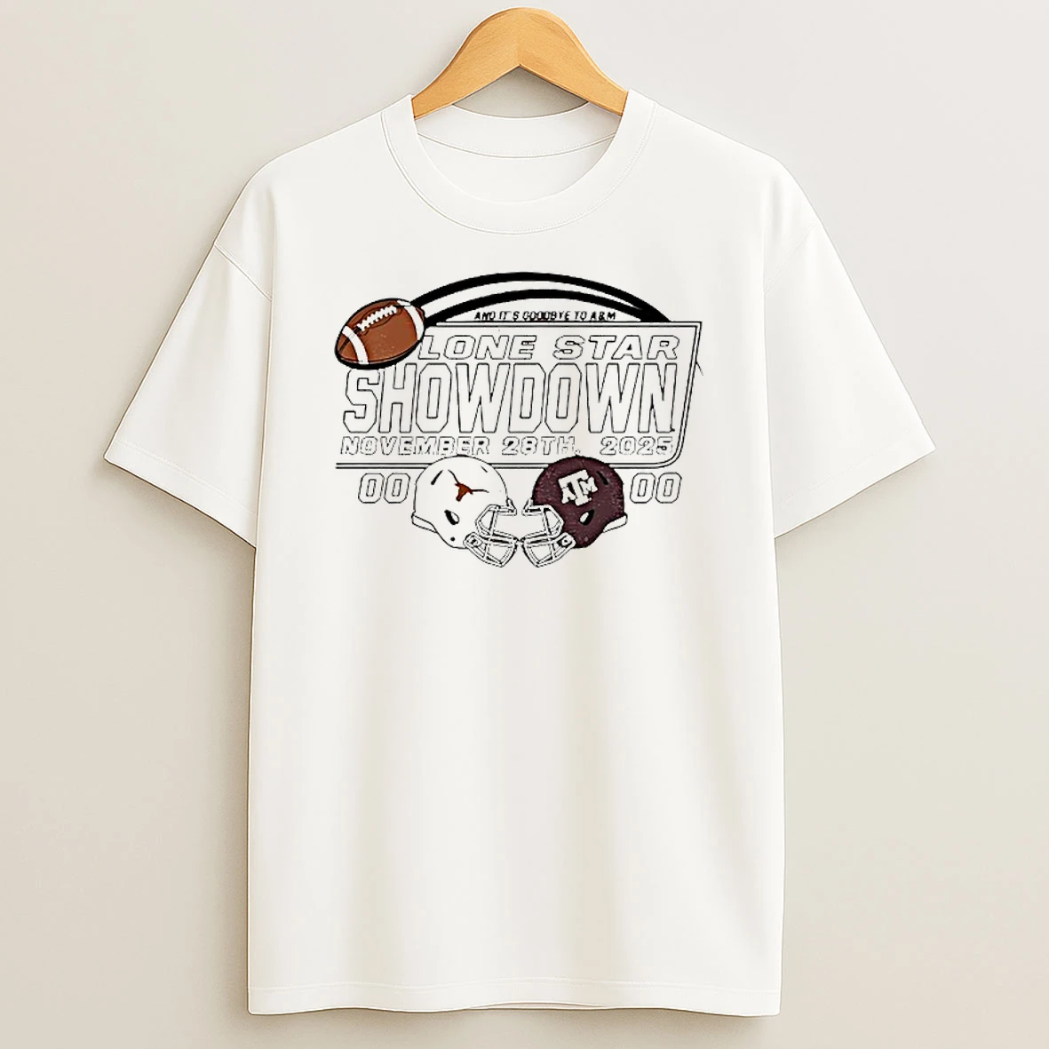 Texas Longhorns Vs Texas Am Aggies And Its Goodbye To Am 2025 Shirts
