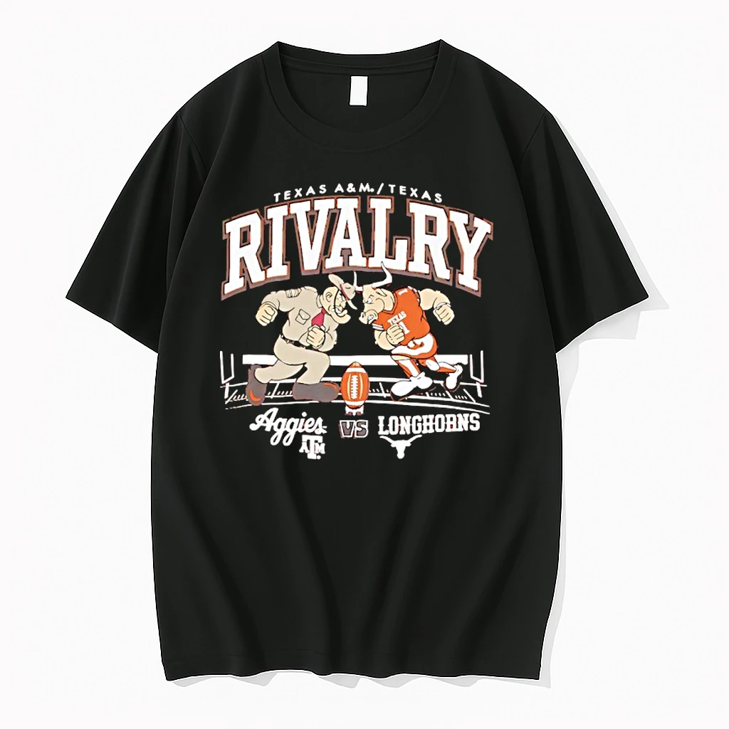 Texas Longhorns Vs Texas Am Aggies Football Rivalry 2025 Shirts
