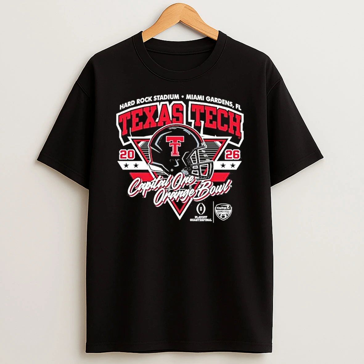 Texas Tech 2025 Cfp Capital One Orange Bowl Shirts