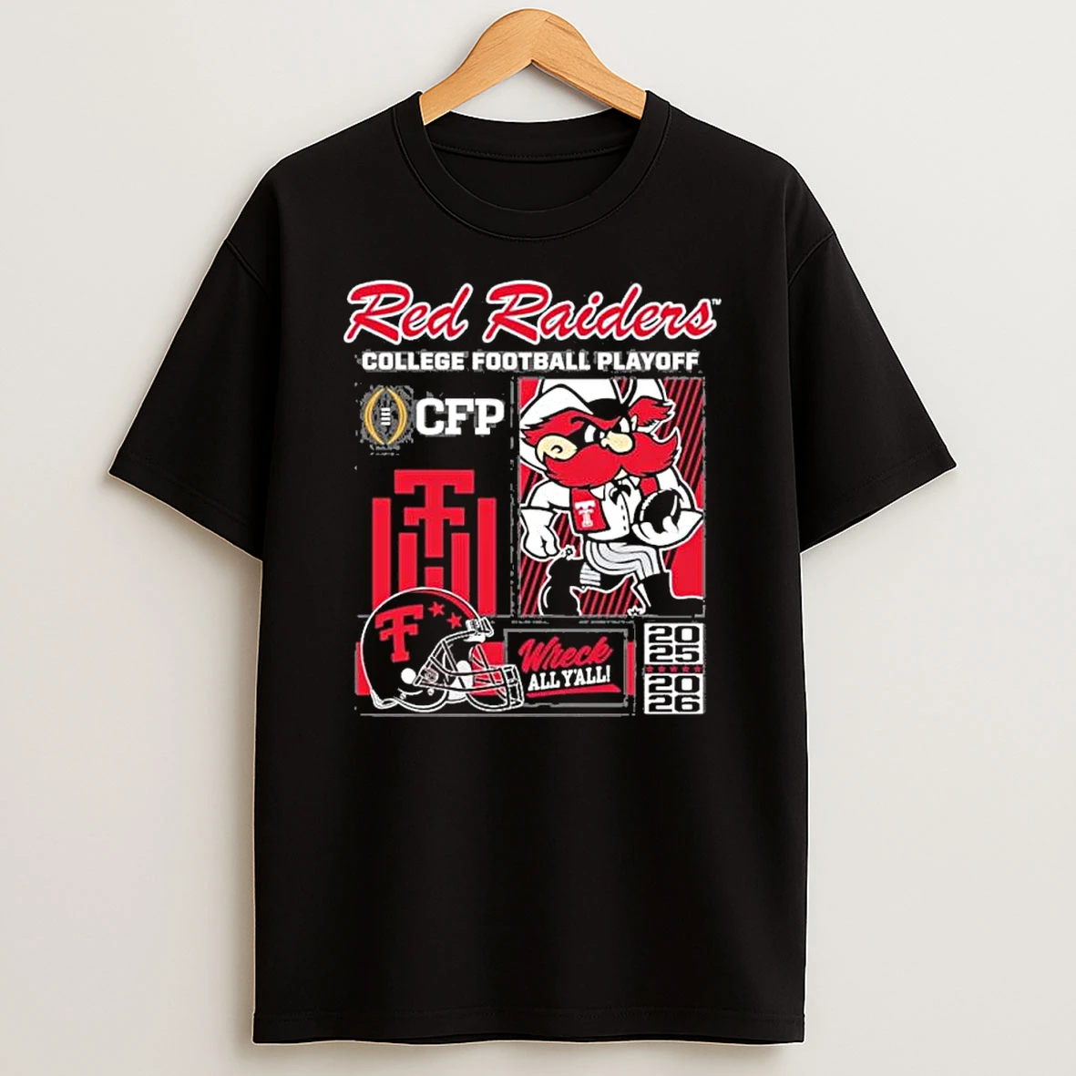 Texas Tech 2025 Cfp Crew All Yall Shirts