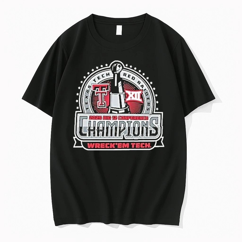 Texas Tech Big 12 Championship Wreck Em Tech Shirts