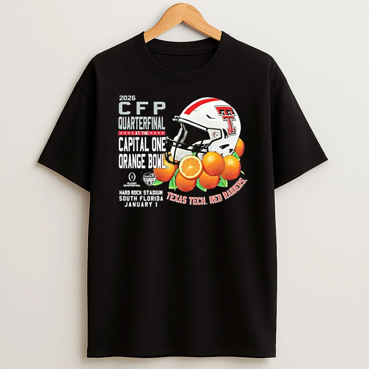 Texas Tech Cfp Quarterfinal At The Capital One Orange Bowl Bed Of Oranges Shirts