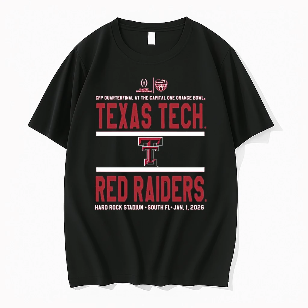Texas Tech Cfp Quarterfinal At The Capital One Orange Bowl Fashion Shirts