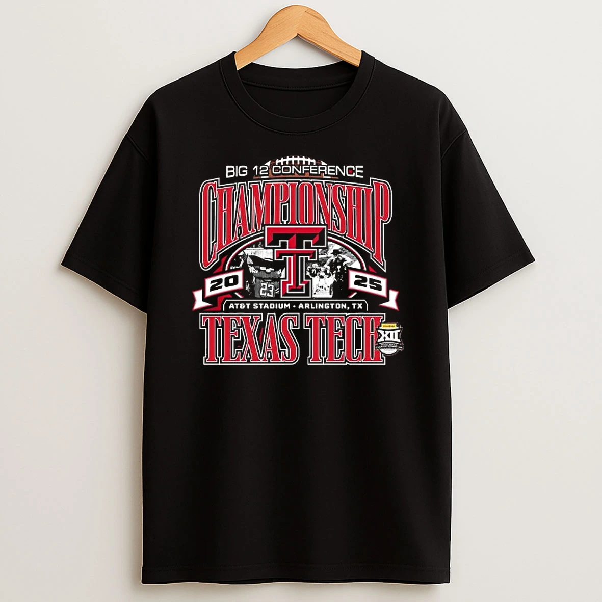 Texas Tech Football 2025 Big 12 Conference Championship Make Noise Shirts