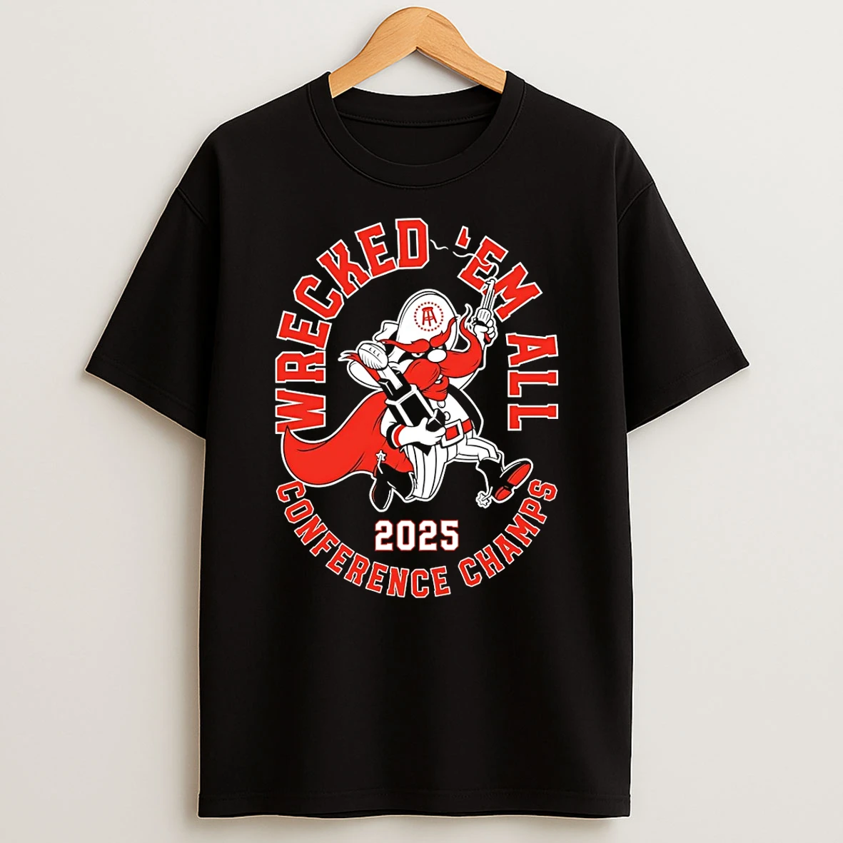 Texas Tech Football Wrecked Em Conference Champs Shirts