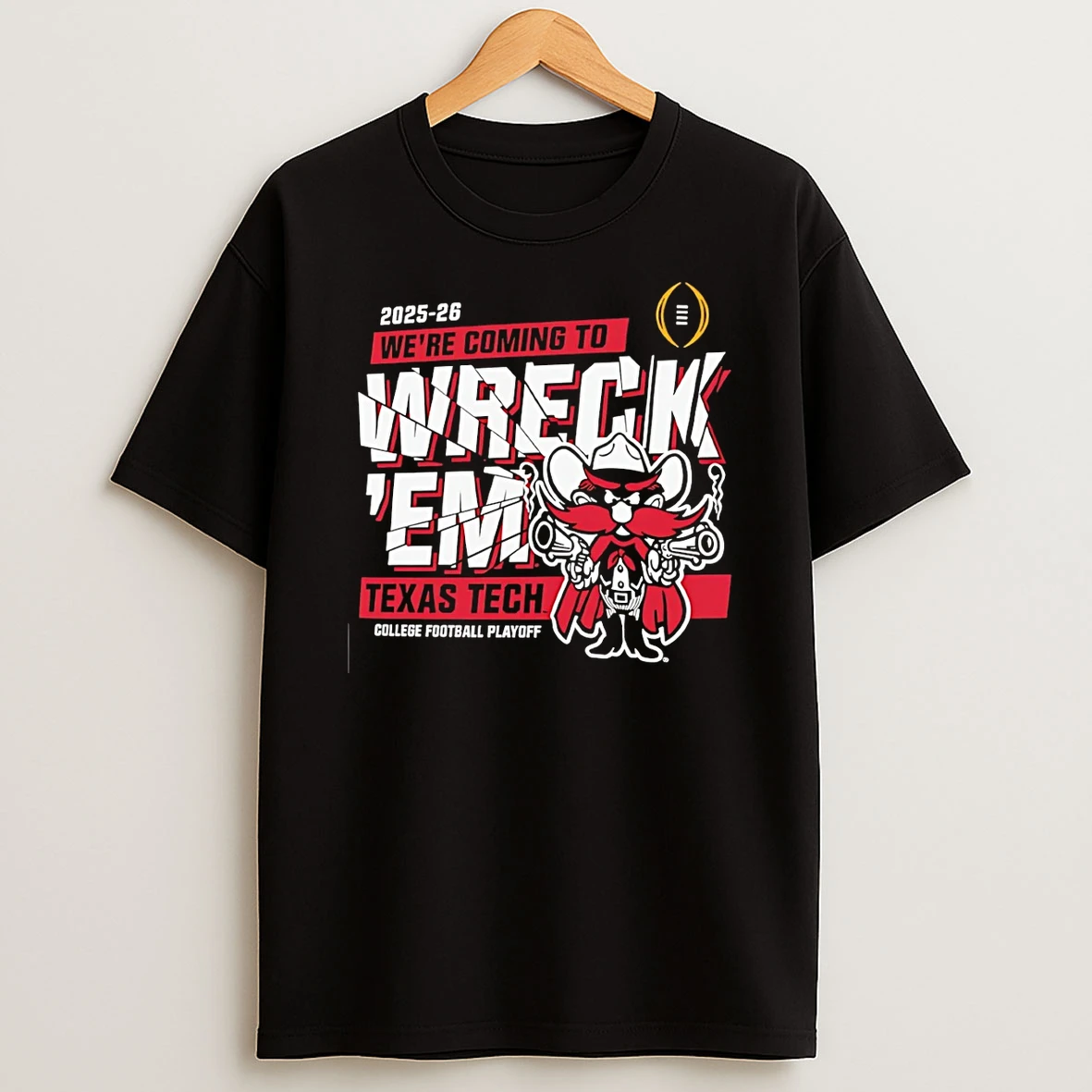 Texas Tech Red Raiders 2025 26 Big 12 Champions Were Coming To Wreck Em Shirts