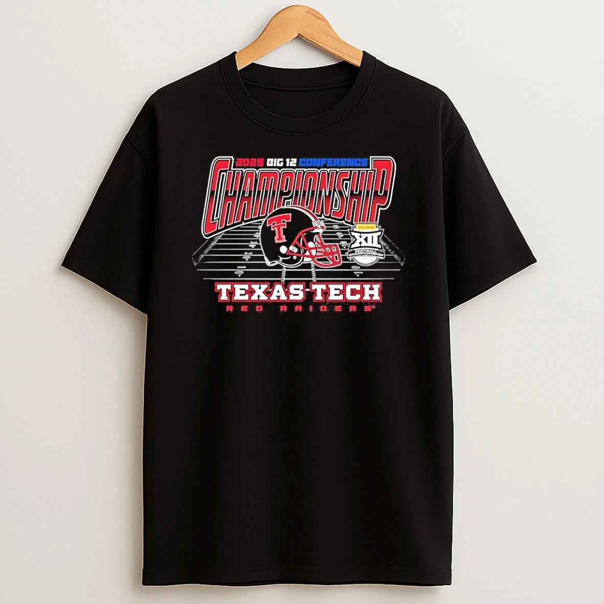 Texas Tech Red Raiders 2025 Big 12 Conference Championship Pay Dirt Shirts
