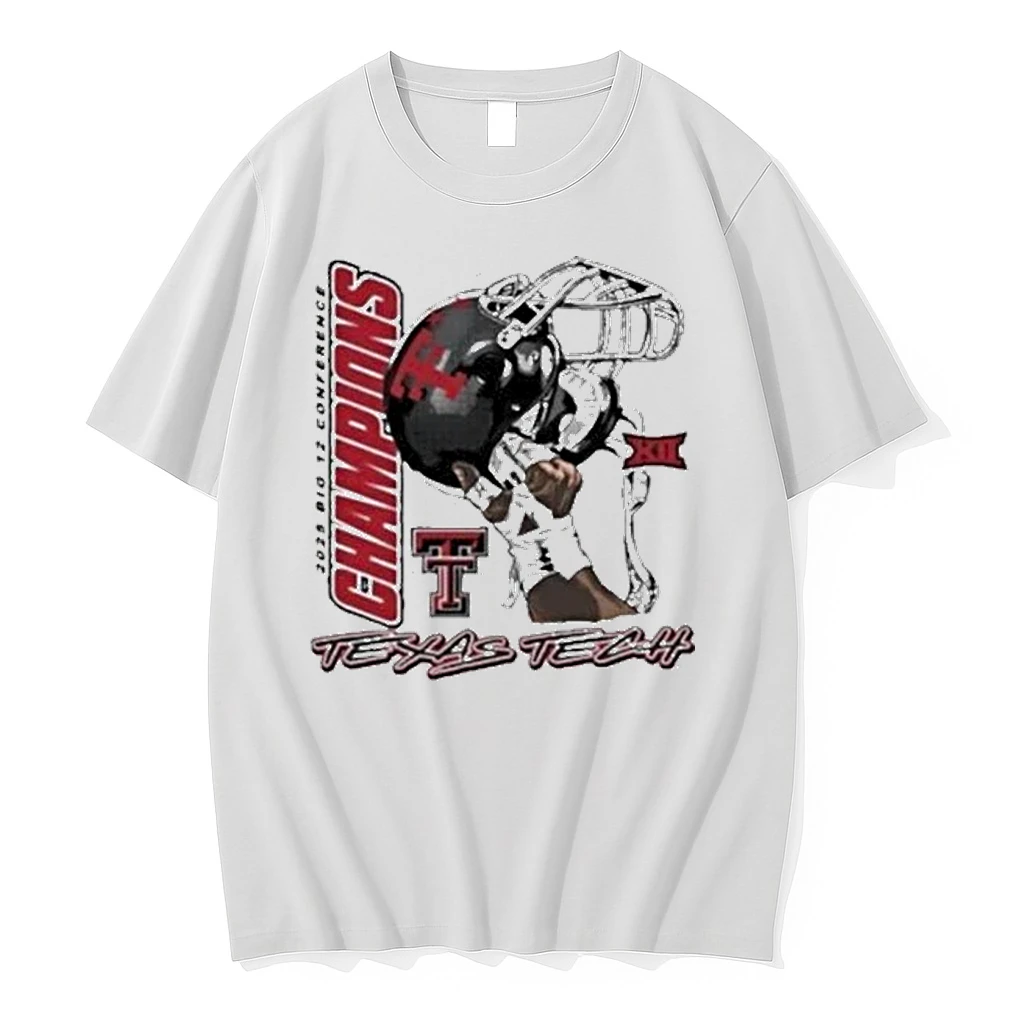 Texas Tech Red Raiders 2025 Big 12 Champions Raise Em Up Shirts