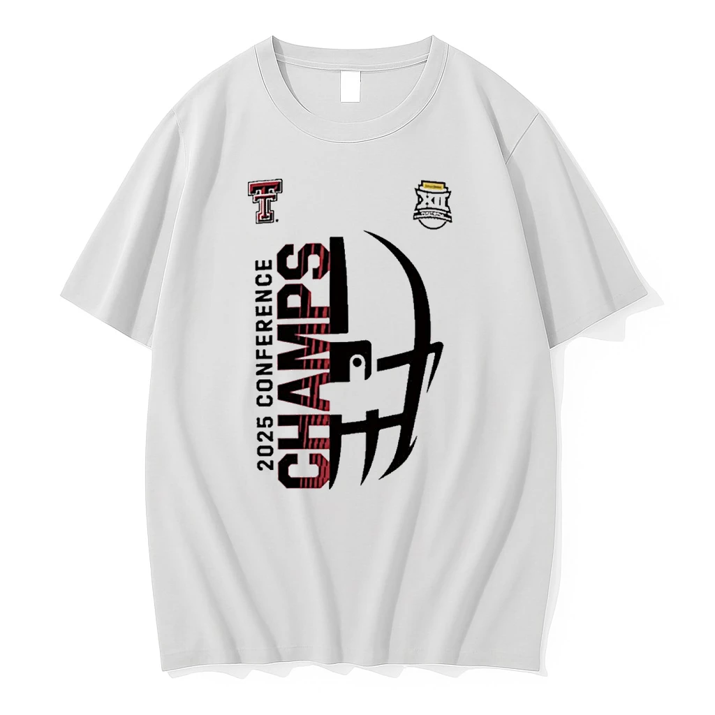 Texas Tech Red Raiders 2025 Big 12 Football Champions Shirts