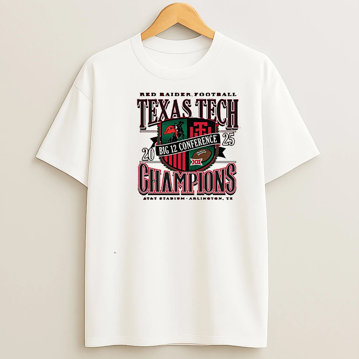 Texas Tech Red Raiders 2025 Big 12 Generation Talent Shirts