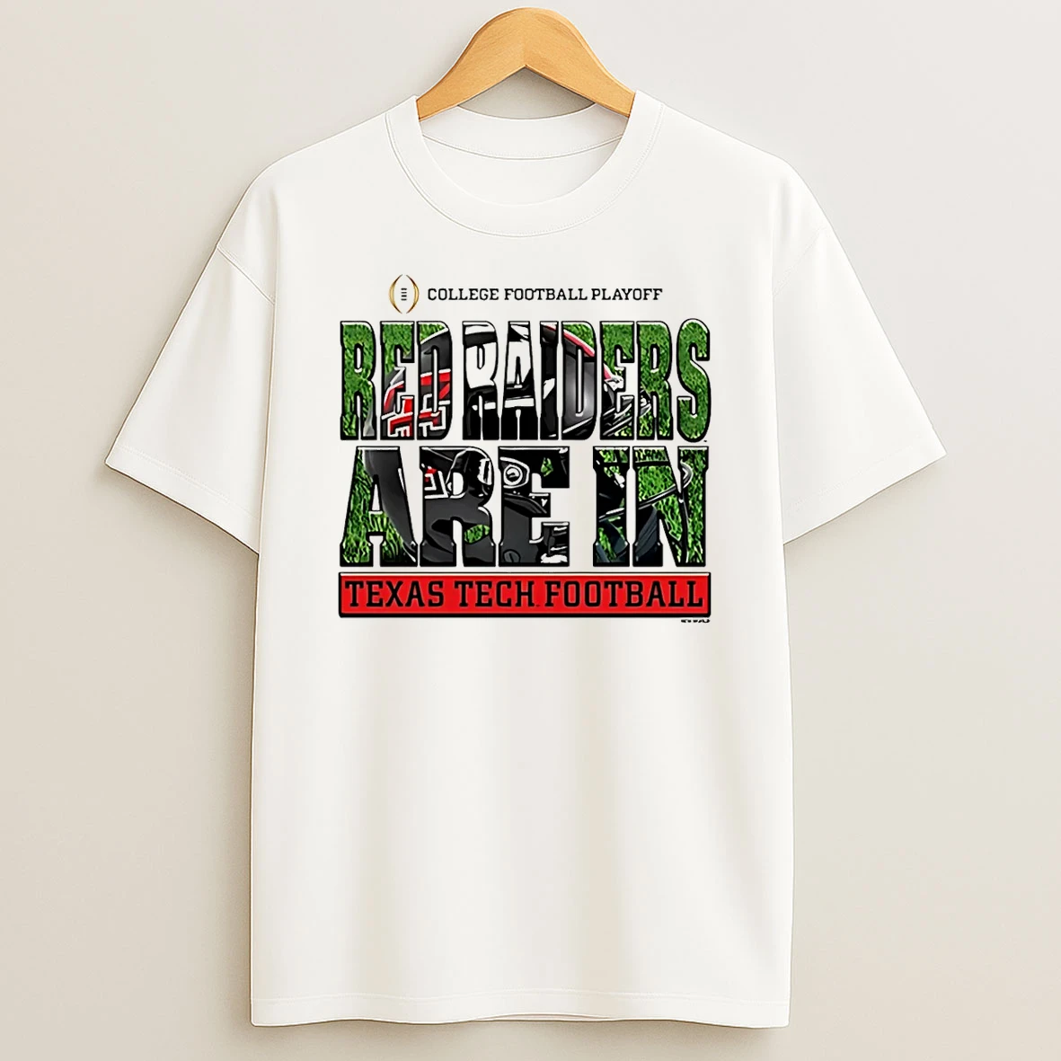 Texas Tech Red Raiders 2025 Cfp Bound Red Raiders Are In Helmet Shirts
