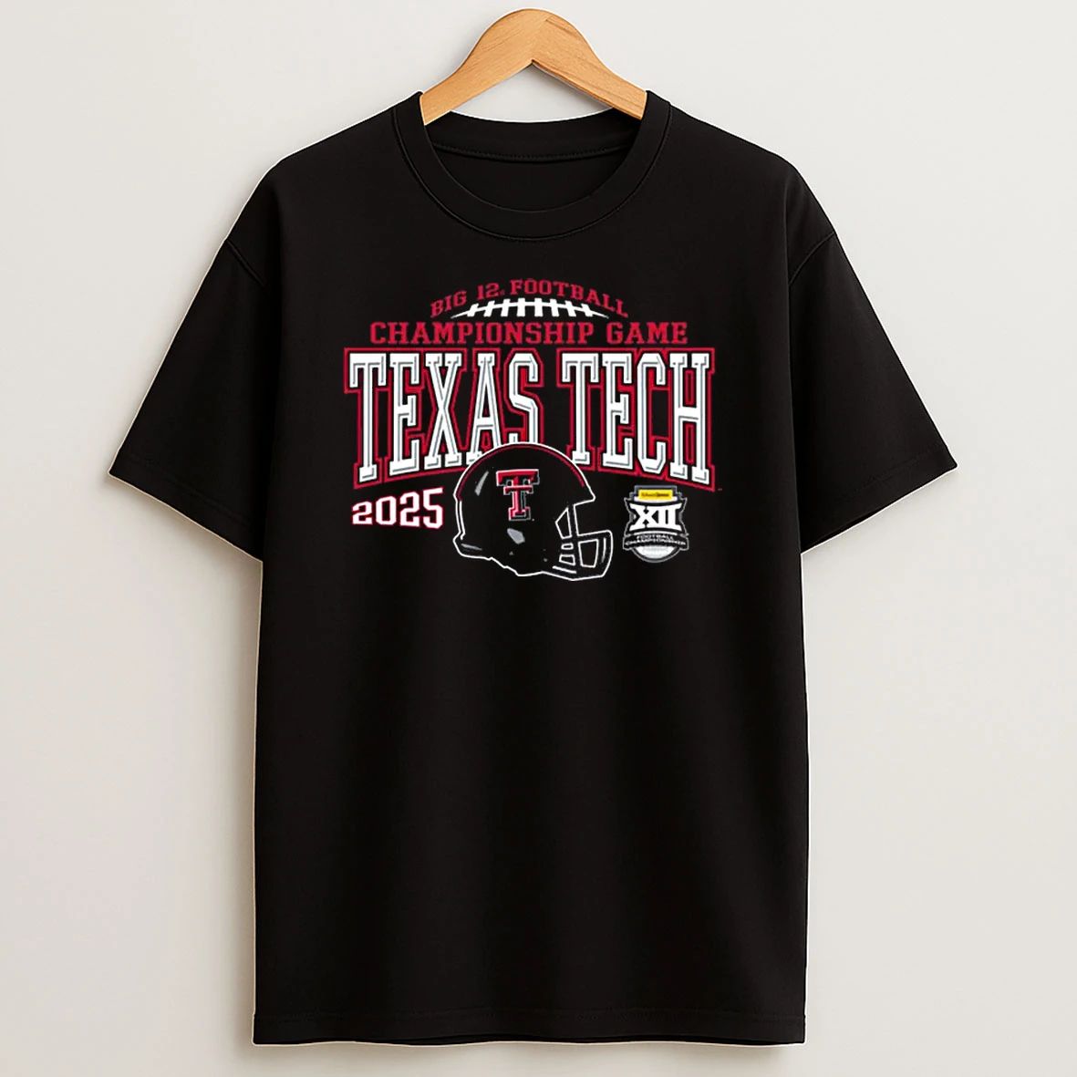 Texas Tech Red Raiders Big 12 Championship 2025 Shirts