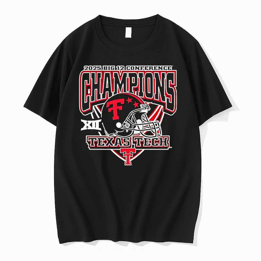 Texas Tech Red Raiders Big 12 Conference Champions 2025 Shirts