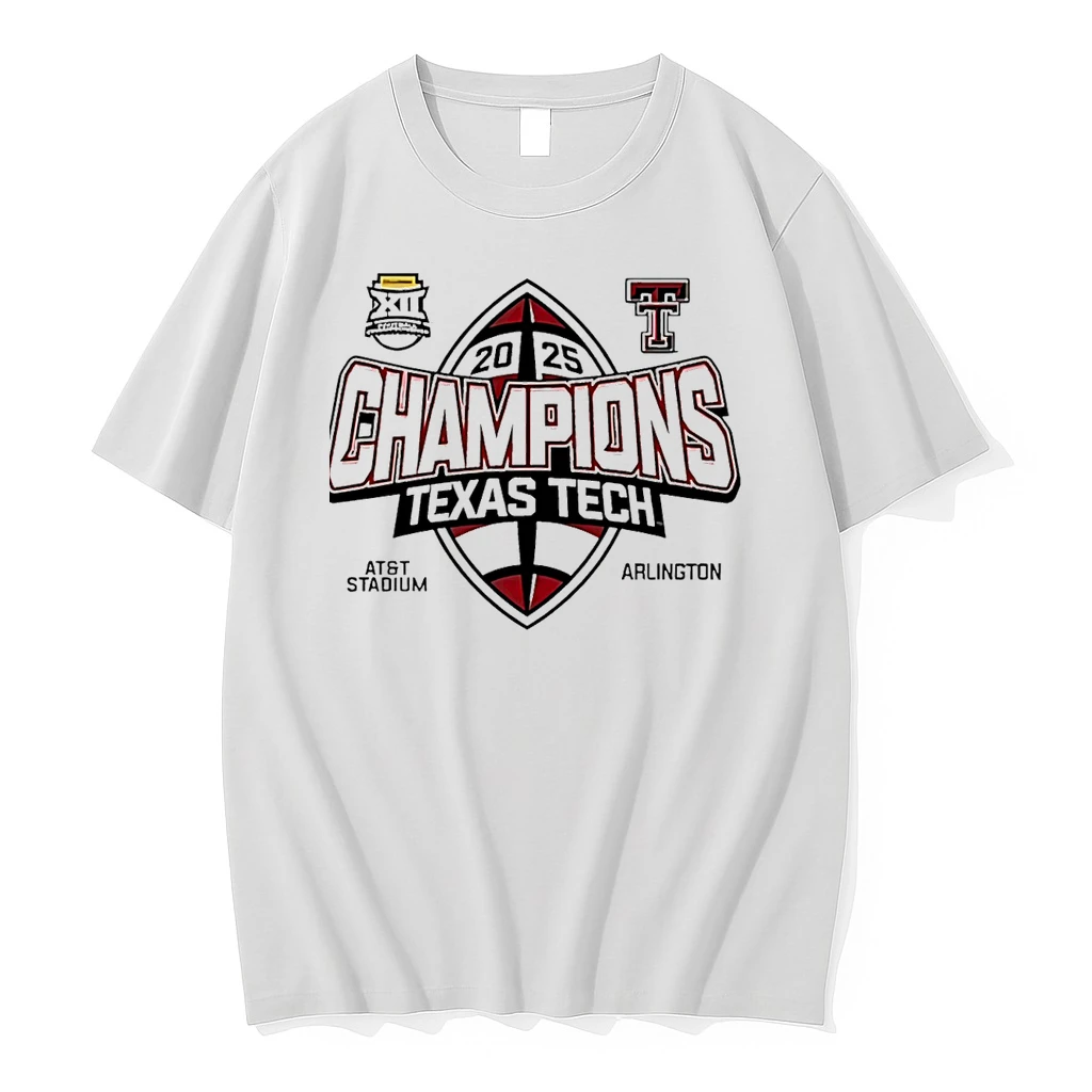 Texas Tech Red Raiders Big 12 Conference Champions 2025 Turn Key Shirts