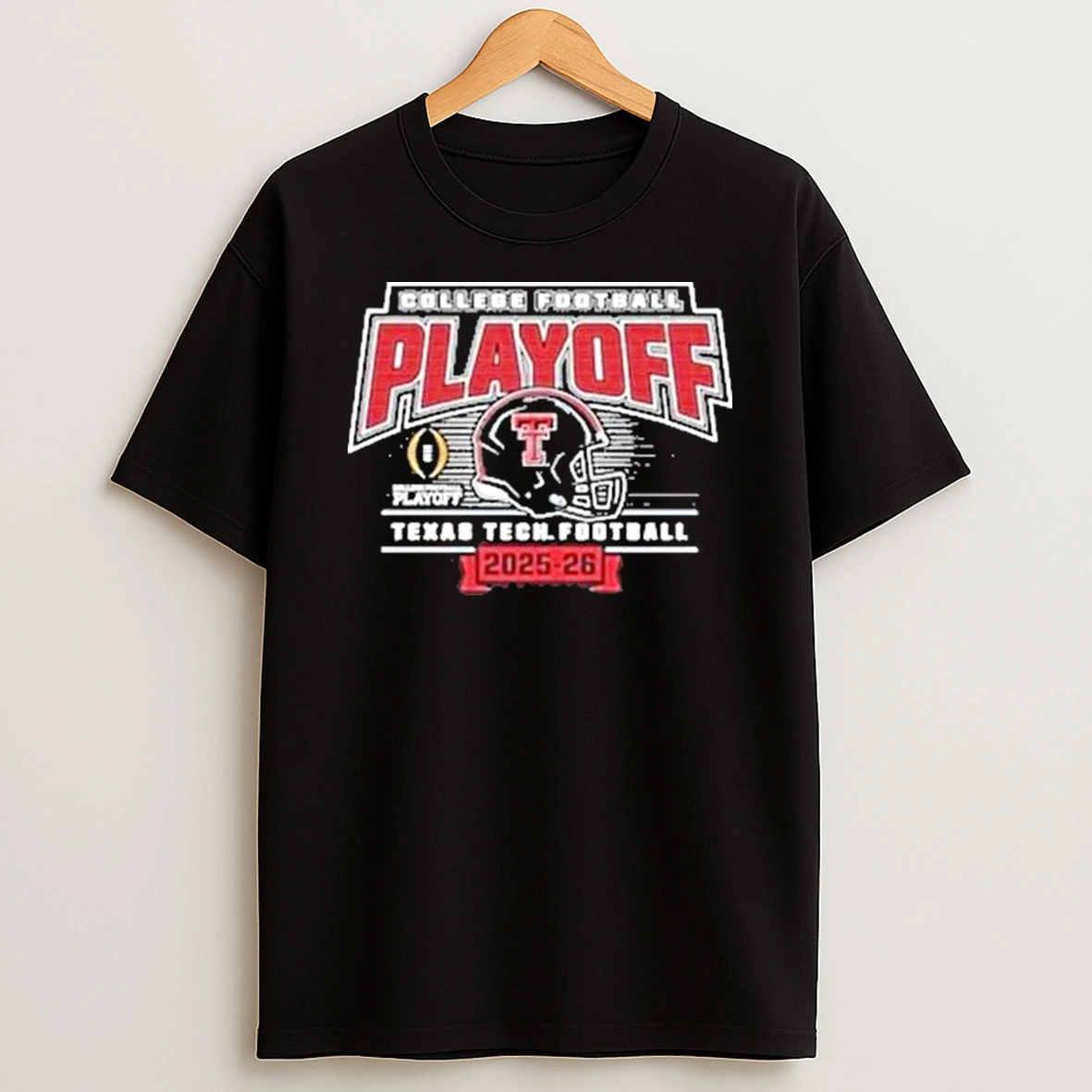 Texas Tech Red Raiders College Football Playoff 2025 2026 Led Helmet Shirts
