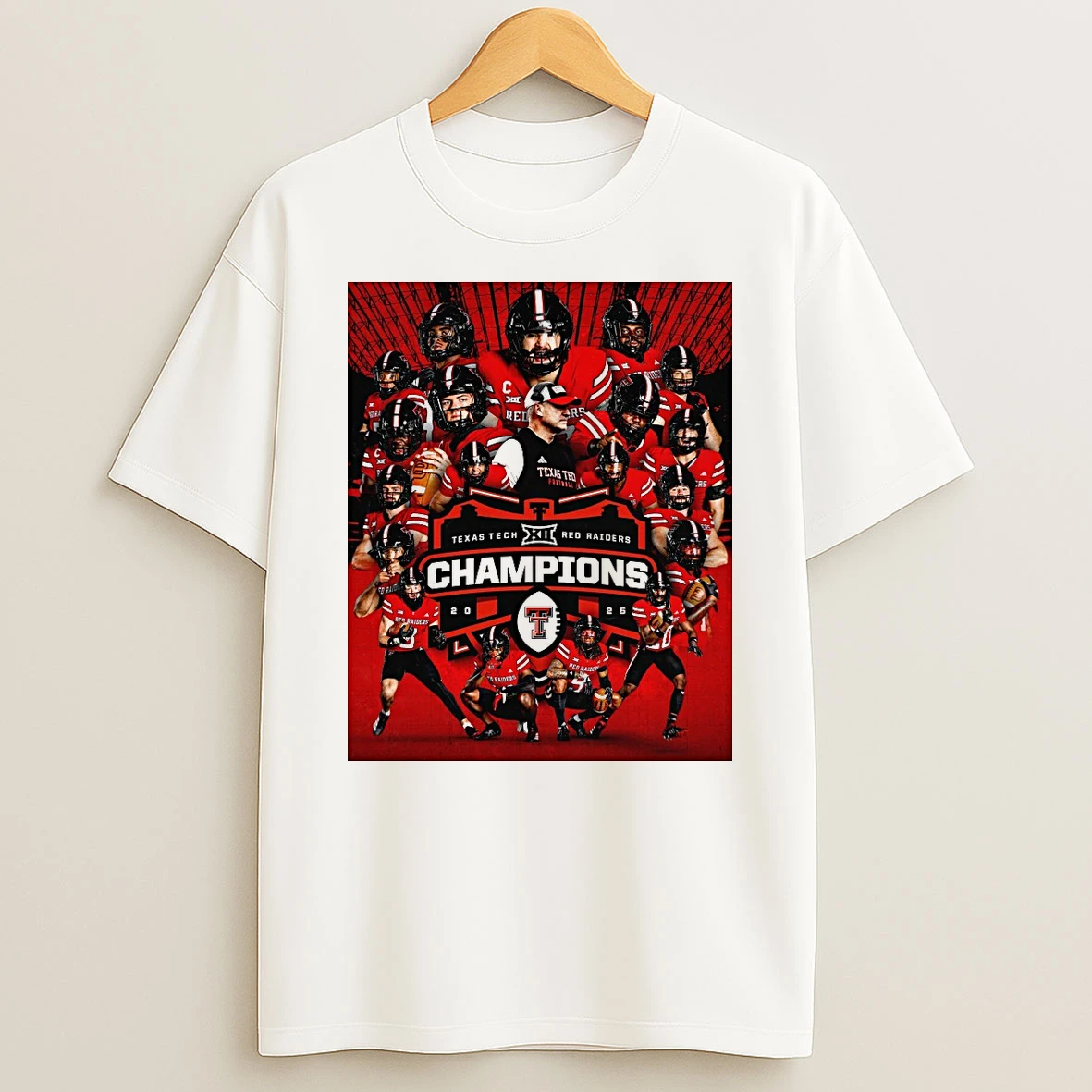 Texas Tech Red Raiders Defeated Byu Cougars 2025 Big 12 Championship Shirts