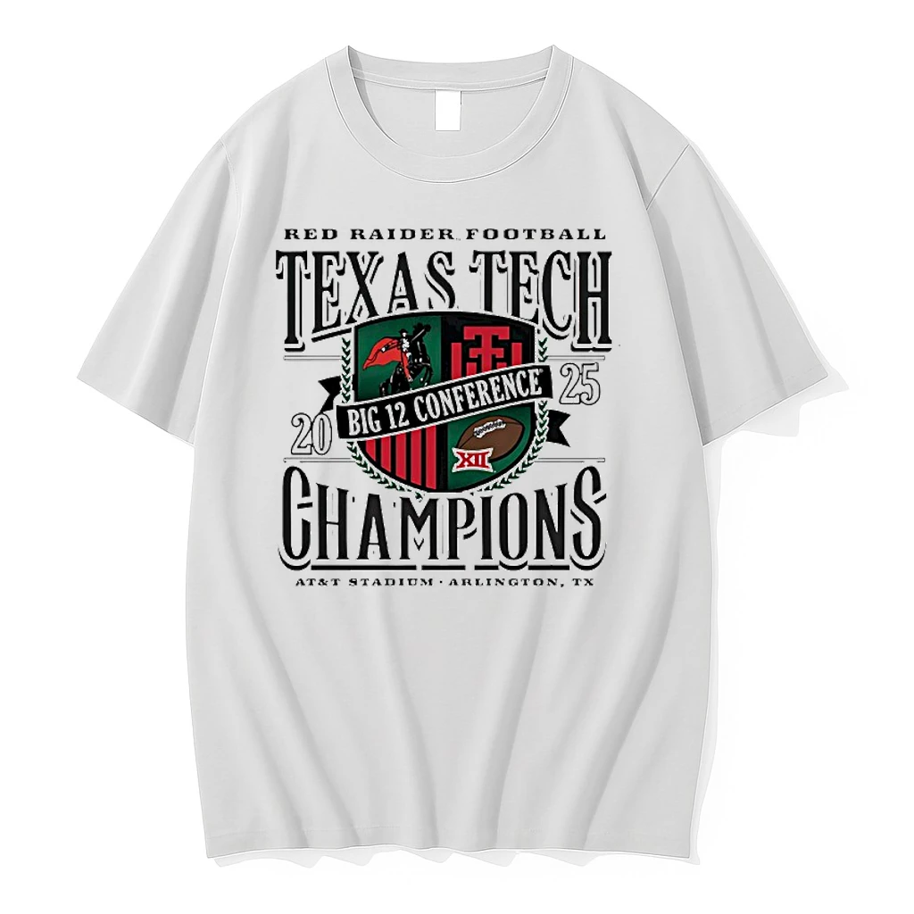 Texas Tech Red Raiders Football Big 12 Conference Champions Shirts