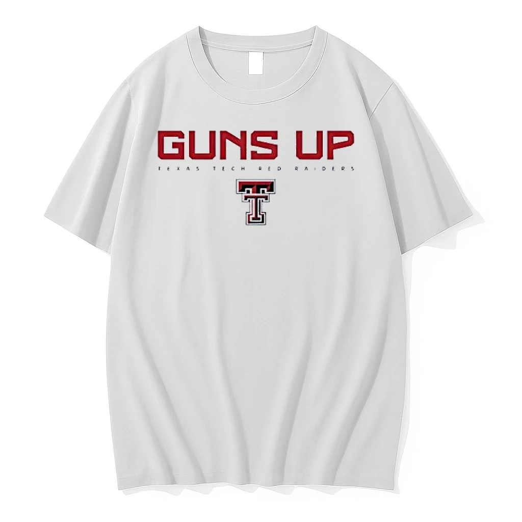 Texas Tech Red Raiders Football Logo Guns Up Rally Call Shirts