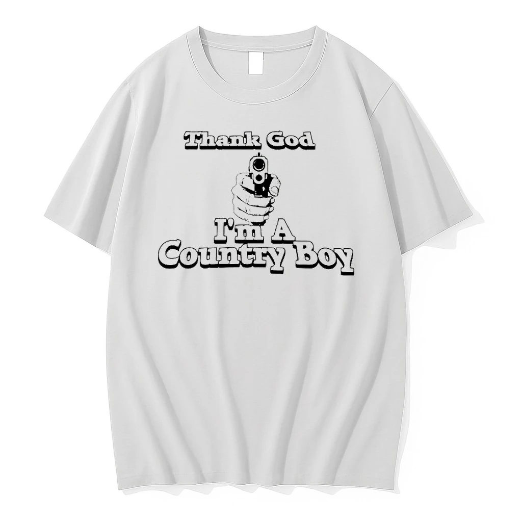 Thank God Im A Country Boy Shirts