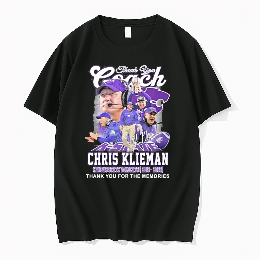 Thank You Coach Chris Klieman K State Wildcats 2019 2025 Shirts