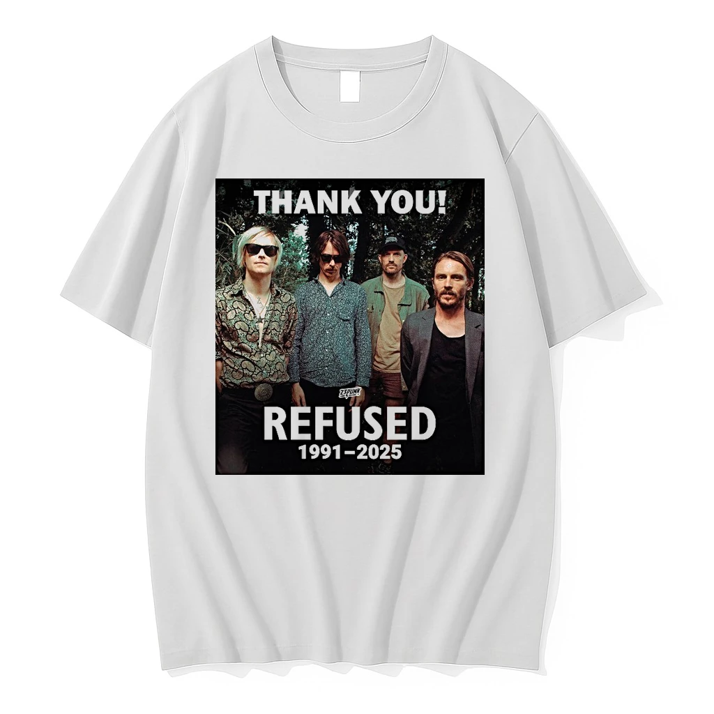 Thank You Legendary Swedish Band Refused 1991 2025 Shirts