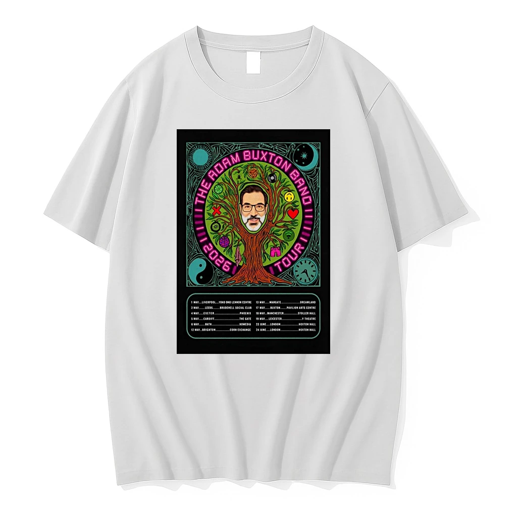 The Adam Buxton Band 2026 Spring Tour May 1 June 24 Shirts