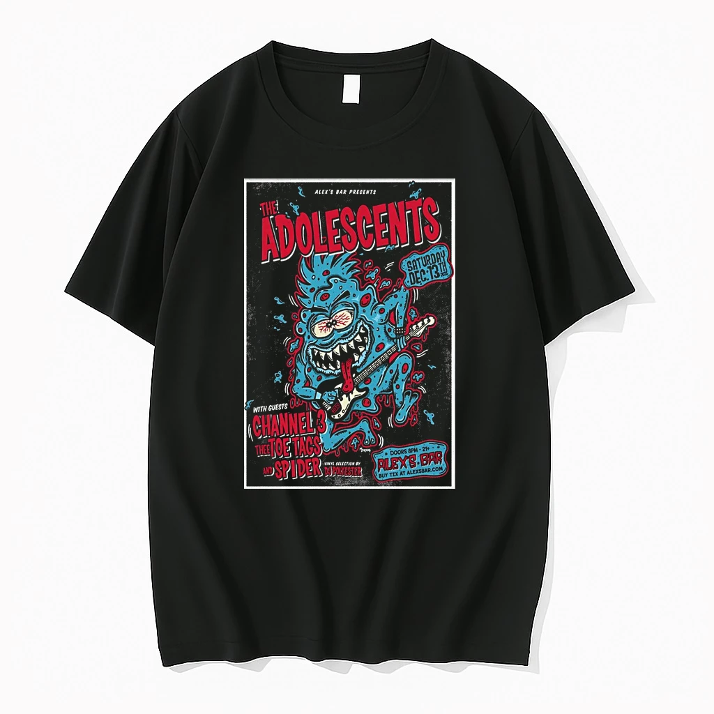 The Adolescents December 13 2025 Long Beach Ca Shirts
