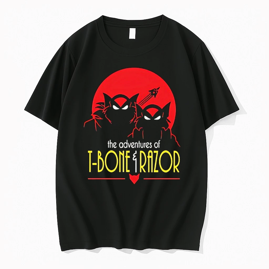 The Adventures Of T Bone And Razor Squadron In The Style Of The Adventures Of Batmam Robin Shirts