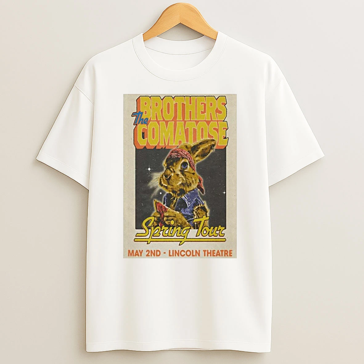 The Brothers Comatose Lincoln Theatre In Raleigh Nc May 2 2026 Shirts