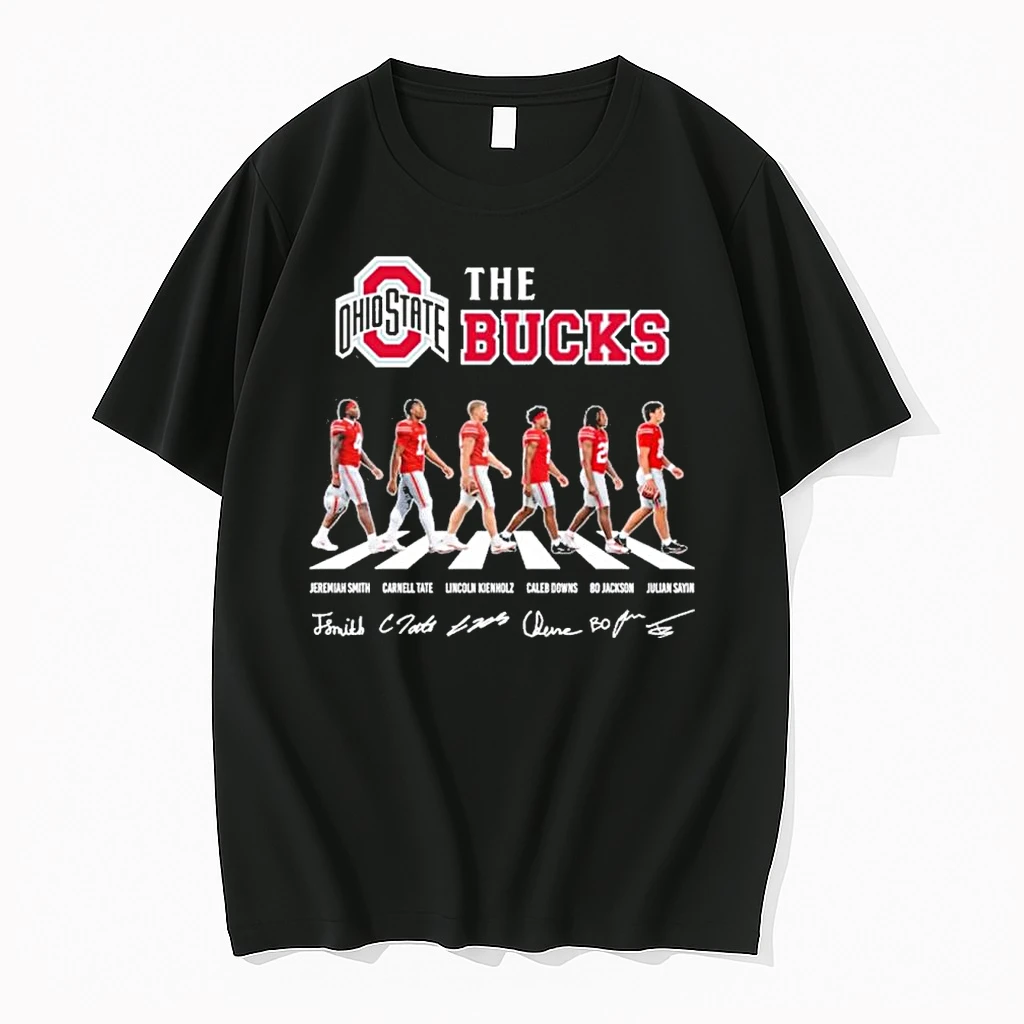 The Bucks Ohio State Buckeyes Abbey Road Shirts