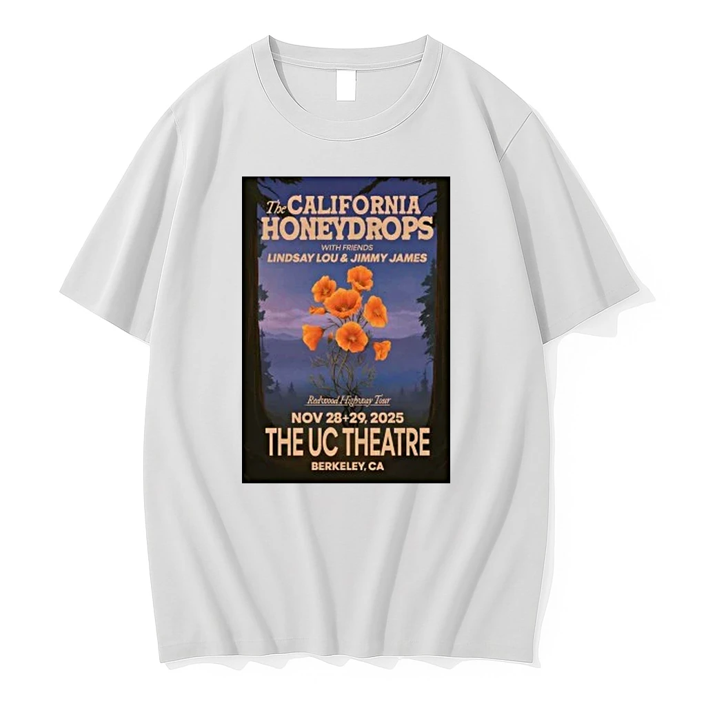 The California Honeydrops Berkeley Tour On Nov 28 29 2025 Shirts