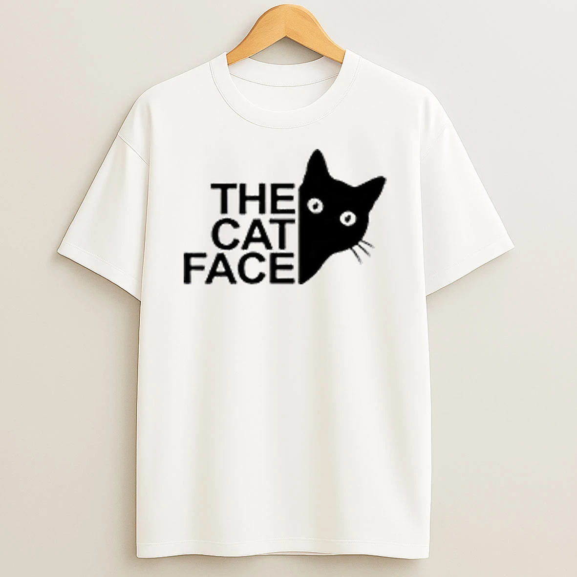The Cat Face Funny Design Women Men Girl Boy Cute Kitty Shirts