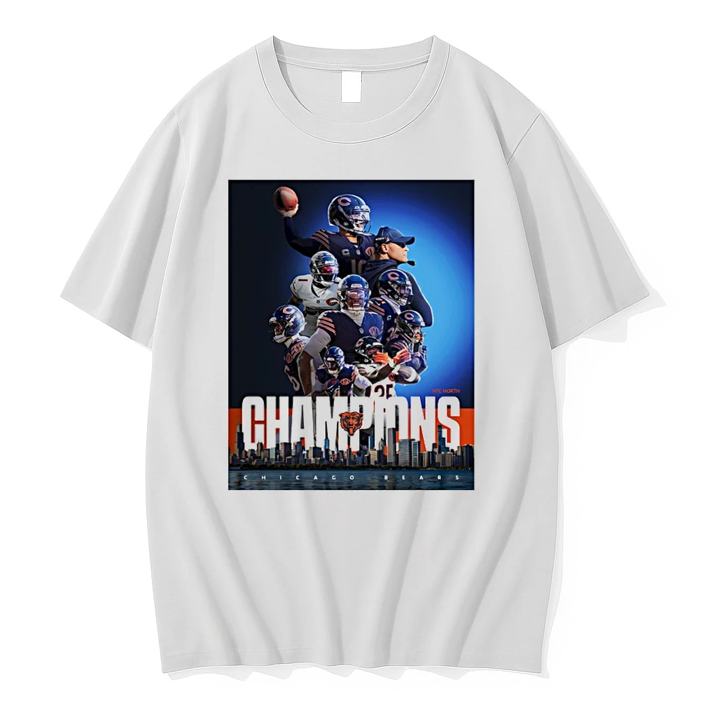 The Chicago Bears 2025 Nfc North Champions Shirts